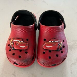Lightening McQueen Toddler Crocs